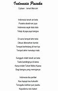 Lirik Lagu Bingo Bahasa Indonesia