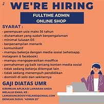 Lowongan Admin Slot 2022 Jakarta Pusat Facebook Groups